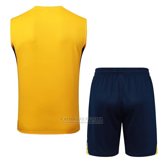 Fato de Treino Boca Juniors Sin Mangas 2025-2026 Amarelo